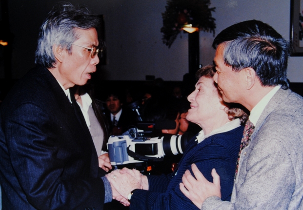 Buổi đón tiếp thi sĩ Nguyễn Chí Thiện ở San Jose tháng 11-1995
